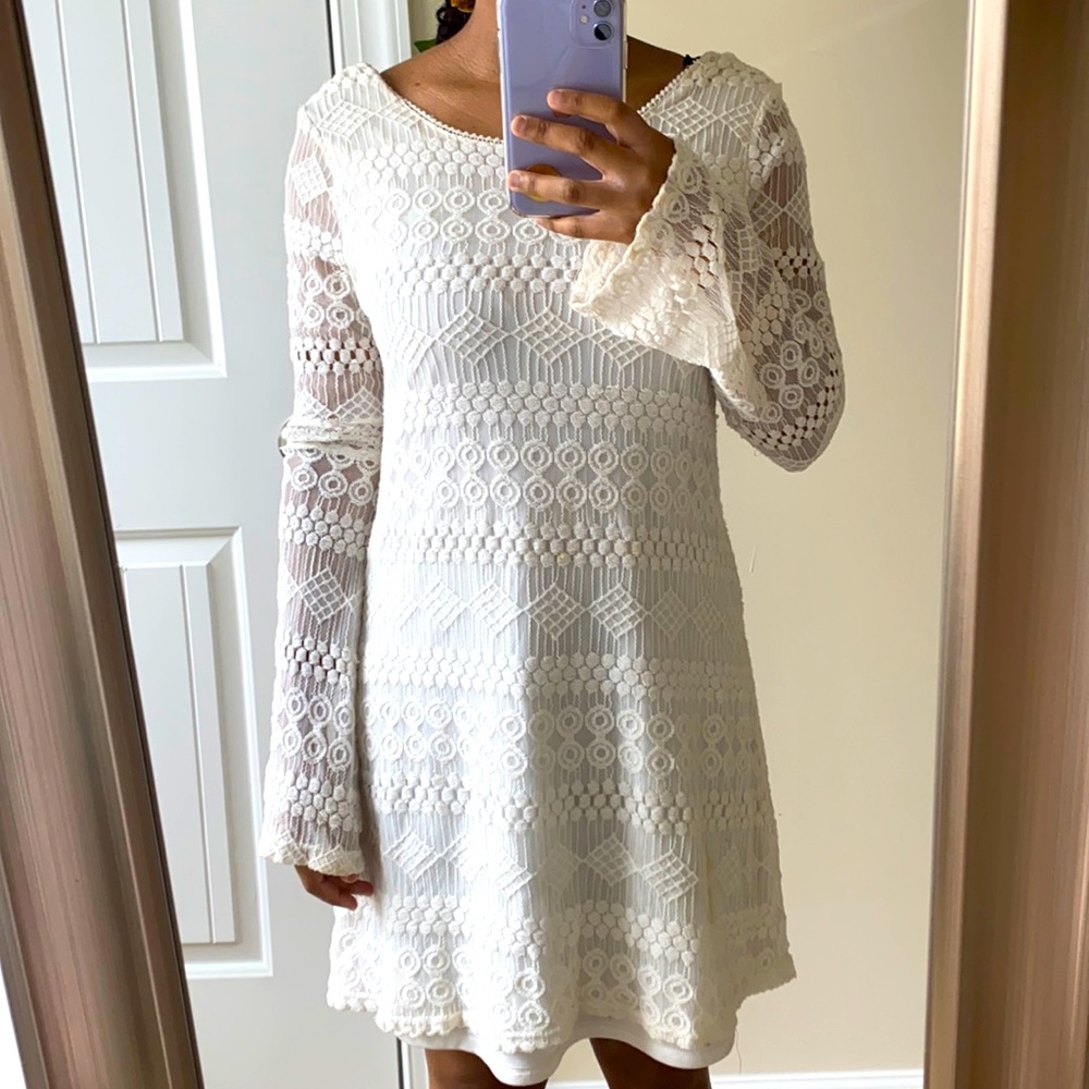 White dress